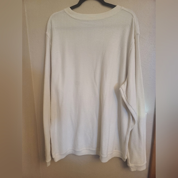 "Merry" cream corded Christmas top sz 2XL - Picture 6 of 6